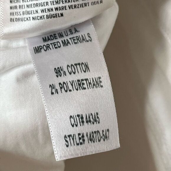 COH Citizens of Humanity Rocket Crop High Rise White Jeans Sz 28 Distressed - Picture 11 of 12